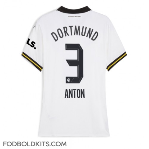 Borussia Dortmund Waldemar Anton #3 Tredjetrøje Dame 2024-25 Kortærmet